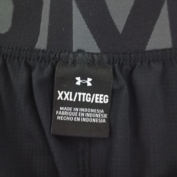 Under Armour Mens Black Training Shorts XXL Sport - Picture 3 of 7